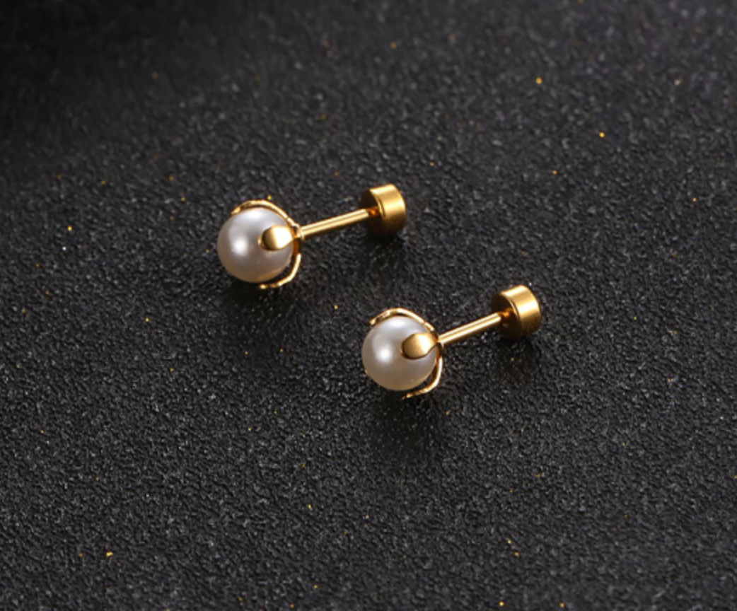 Titanium Stud Earrings