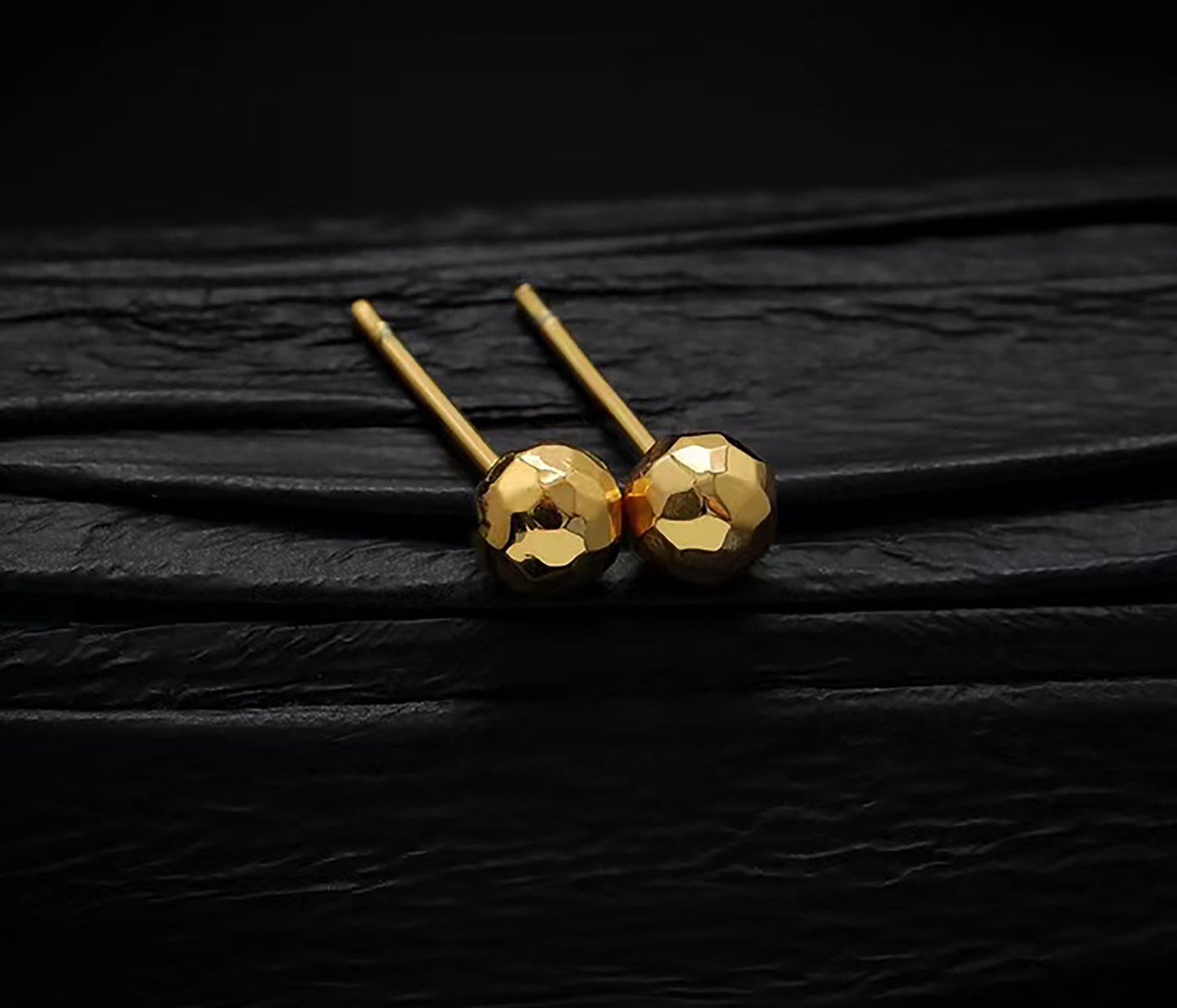 Titanium Ball Stud Earrings, Non Tarnish Earrings, Implant Grade Titanium Waterproof Earrings, Vintage Style Earrings, Minimal Earrings