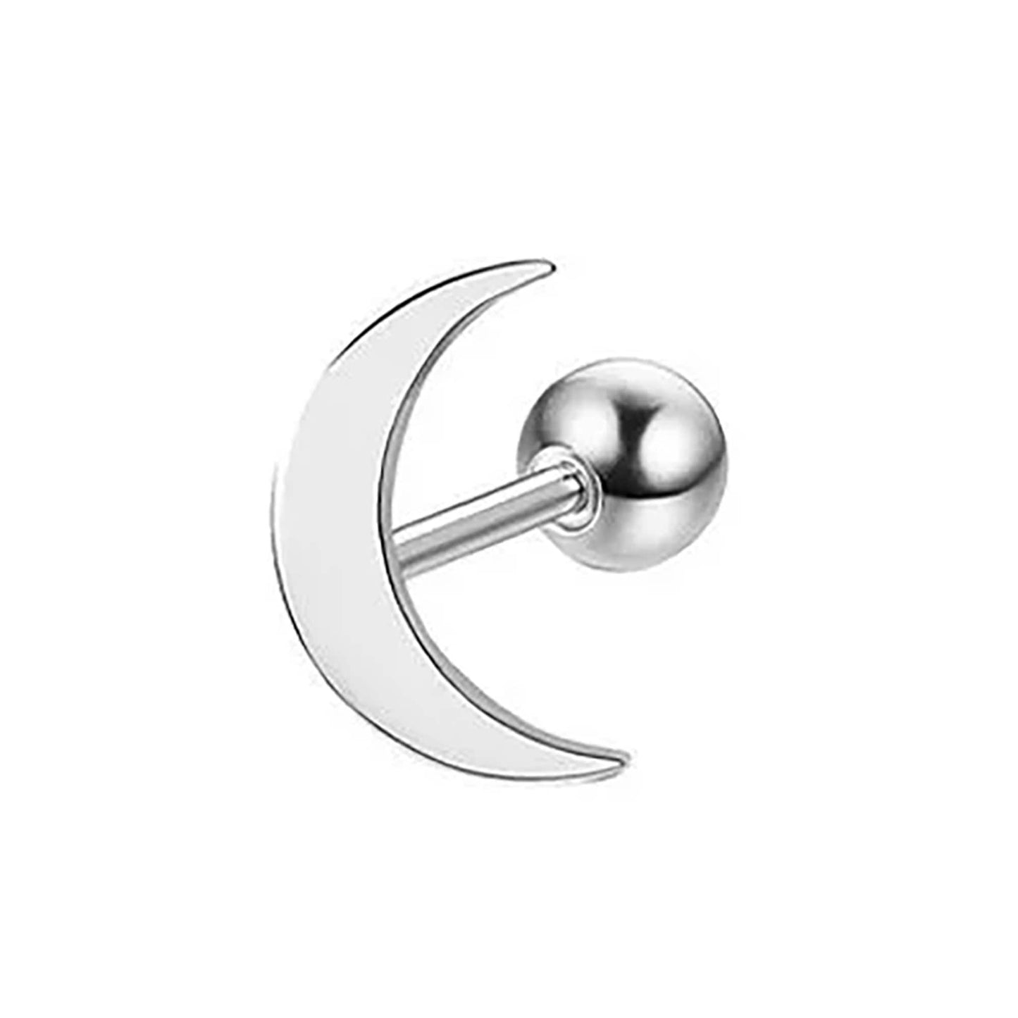 Titanium Stud Set Zircon Screw Back Earrings, Non Tarnish, Implant Grade Titanium Waterproof Earrings, Vintage Style Earrings, Minimalist